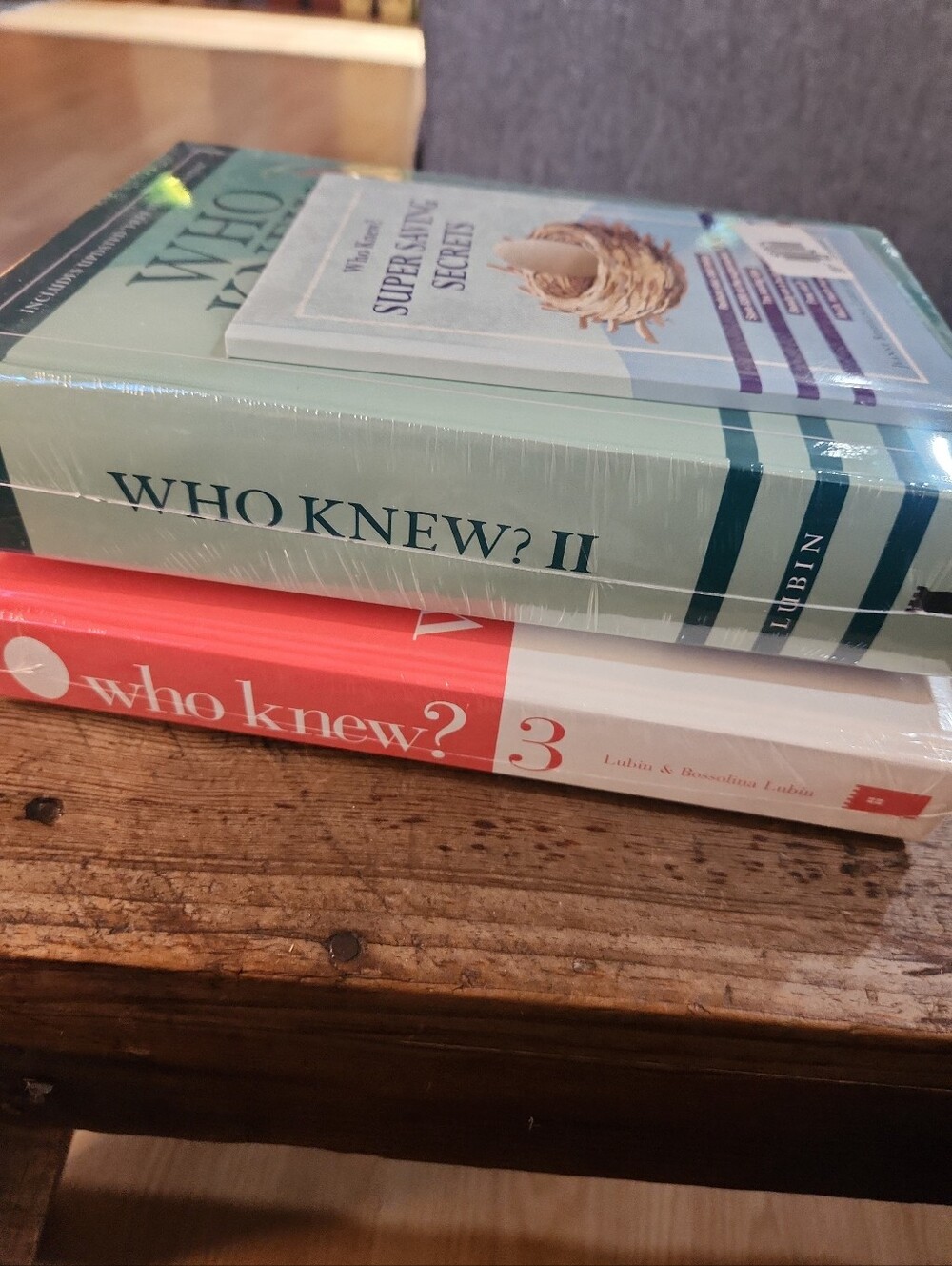 Who Knew Volumes 2&3 Still Wrapped In Cellophane Think Great Gift